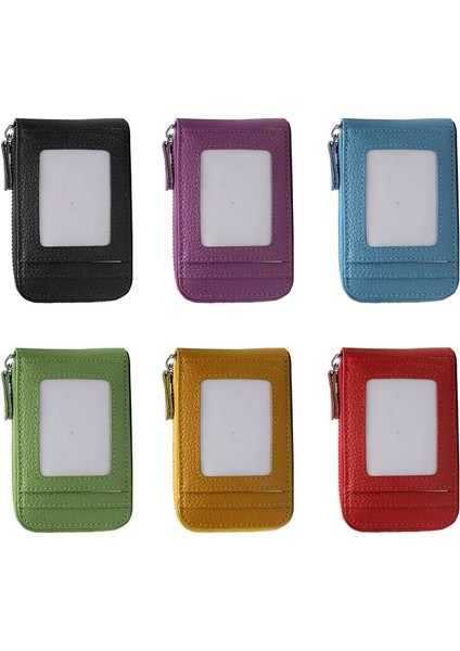 Moda Kadın Erkek Çanta Fermuar Pu Deri Kart Nakit Para Cüzdan Çanta Tutucu (Yurt Dışından) fırsatları