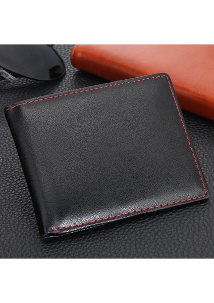 Moda Kısa Cüzdan Erkekler Için Hediye Kaplan Kafası Desen Bifold Cüzdan Rahat Katı Erkek Para Kart Tutucu Cep Cüzdan Billetera (Yurt Dışından)