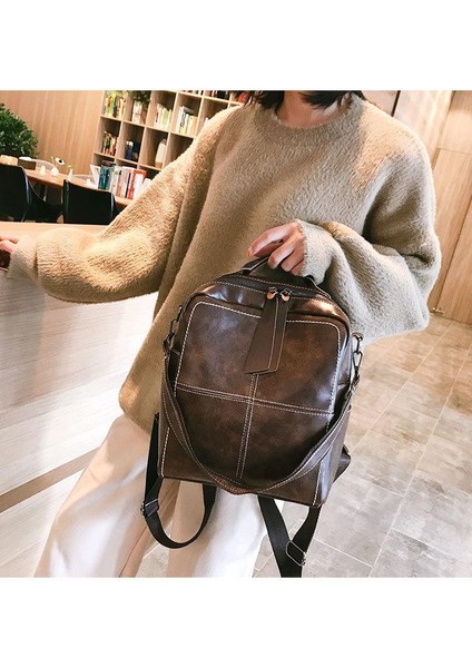 Popüler Kadın Çantası Moda Bağbozumu Sırt Çantası Pu Deri Sırt Çantası Lüks Çanta Çanta Tasarımcısı Çanta Çanta Fanny Paketi Sırt Çantası Cüzdan Çantalar ve Çantalar Kadınlar Için (Yurt Dışından) fiyatları
