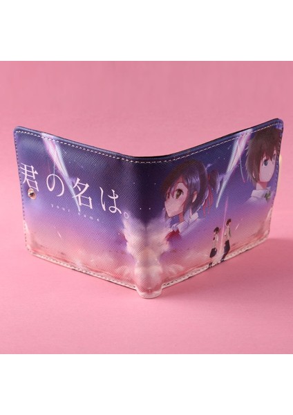 Japonya Anime Kız Cüzdan Komşum Totoro/adınız/yuri On Ice Cosplay Cüzdan Genç Karikatür Sevimli Çanta (Yurt Dışından) modelleri