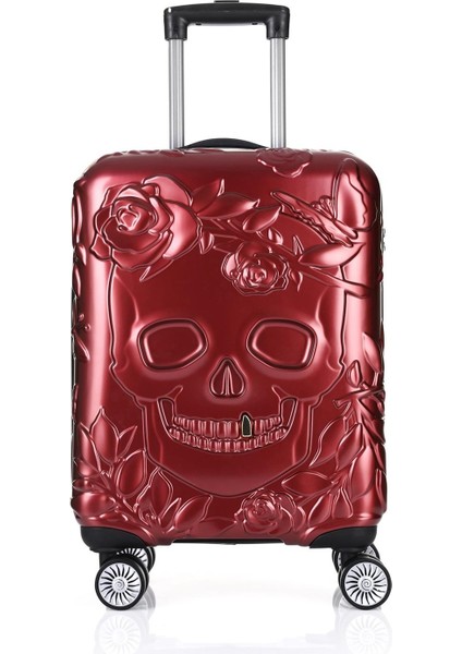 5217 Kuru Kafa Polikarbon Büyük Boy Valiz