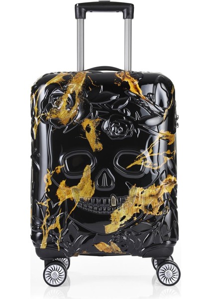 5217 Kuru Kafa Polikarbon Büyük Boy Valiz