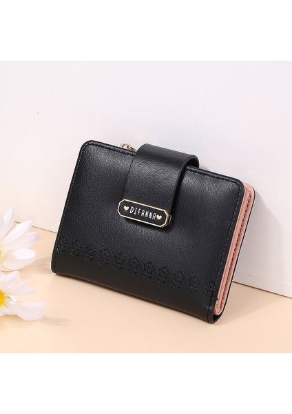 Moda Mini Kadın Küçük Cüzdan Küçük Taze Öğrenci Cüzdan Debriyaj Fermuar Sevimli Bozuk Para Cüzdanı Kadın Pu Deri 2 Katlı Kart Sahibinin (Yurt Dışından) fiyatları