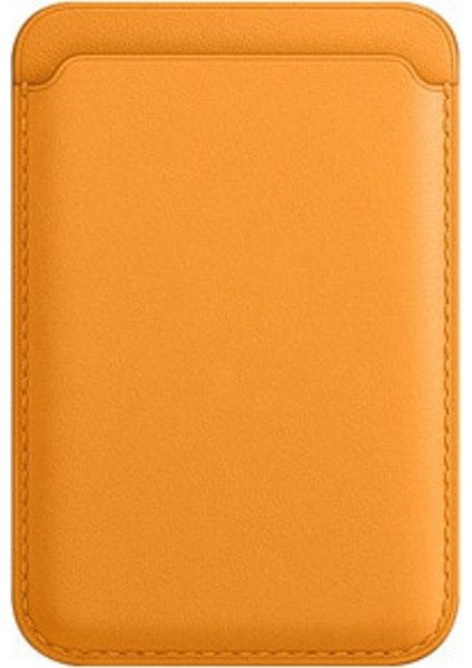 Resmi Orijinal 2 In 1 Manyetik Cüzdan Kart Çantası Mag iPhone 12 Pro Max Mini Manyetik Kart Tutucu Kılıf Deri (Yurt Dışından)