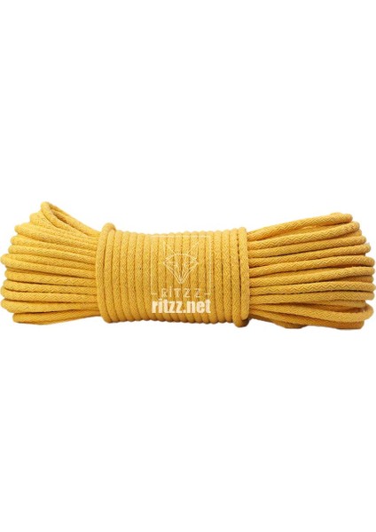 Dolgulu Pamuk Kordon Ip Hardal Sarı 029 ( 500 gr )