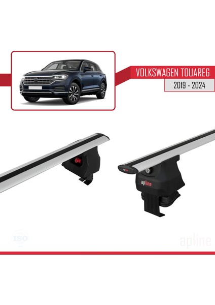 Volkswagen Touareg Iıı (Cr) 2019 ve Sonrası ile Uyumlu Ace-4 Ara Atkı Tavan Barı Gri indirimleri