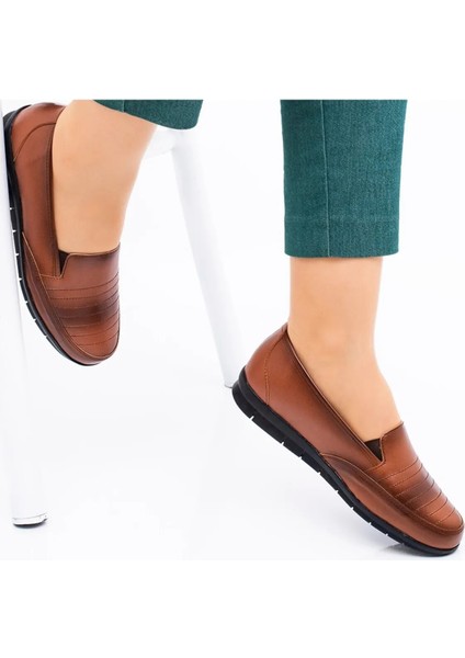 Kadın Siyah Tam Günlük Ayakkabı Anne Ayakkabısı