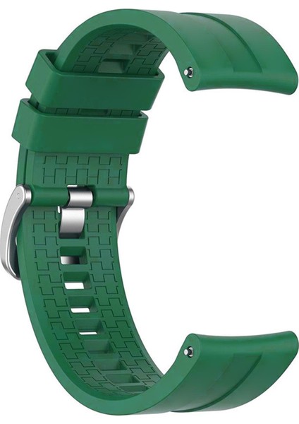 Amazfit Bip 5 Kordon, Silicone Rapidbands Koyu Yeşil