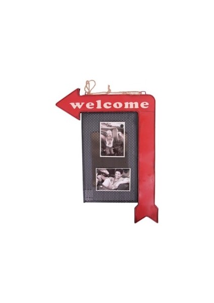 Kotyora Metal Dış Kapı Karşılama Yazısı