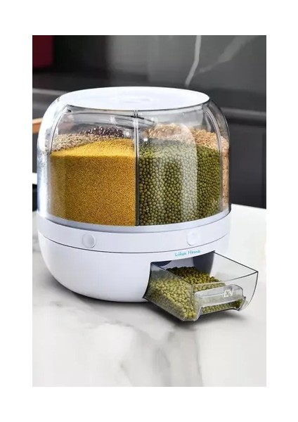 Kotyora Dönebilen Kuru Gıda ve Bakliyat Organizeri