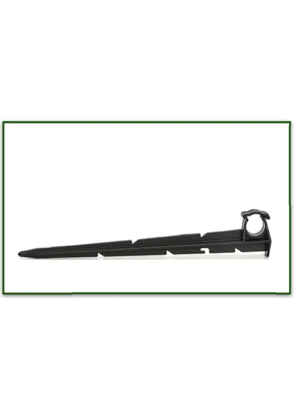 Mgf 500 Adet x Klipsli 26CM. 16MM-20MM Damla Sulama Kazığı Parçası Aparatı Damlama Borusu Hortumu