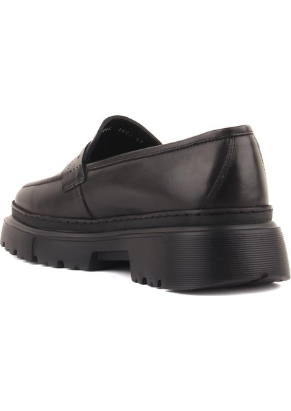 Sail Lakers - Siyah Deri Erkek Günlük Ayakkabı fırsatları