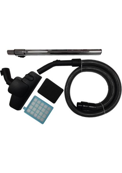 Fc 9323 Powerpro Compact Elektrikli Süpürge Çelik Telli Hortum Seti ve Hepa Filtre