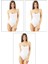0568 3'lü Paket Kadın Dantelli İp Askılı Çıtçıtlı Body 3
