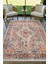 Yıkanabilir Kaymaz Eskitme Vintage Desenli Salon Halısı Mutfak Halısı ve Yolluk 4586 1