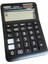 12 Hane Hesap Makinesi Siyah H MC007SC 1