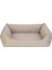 Uniform Bej Puyeli Köpek Yatağı M 60X70CM Nrmsa 1