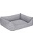 Uniform Gri Puyeli Köpek Yatağı M 60X70CM Gnzrz 2
