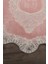 Sardunya Fransız Güpürlü Pudra 2'li Banyo Paspas Takımı Çeyizlik 70 x 120 cm ve 60 x 70 cm 3