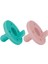Ortodontik Silikon 2 Li Emzik - Aqua Green - Pinky Pink 1