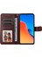Xiaomi Redmi Için 12 4g Çizgi Anti-Çizelge Kılıfı Buzağı Dokusu Cüzdan Telefon Kılıfı Stand Flip Telefon Kabuğu Kapağı-Kahverengi (Yurt Dışından) 2