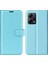 Xiaomi Redmi Için Note 12 Pro+ 5g Litchi Doku Cüzdan Telefon Kapağı Stand-Blue (Yurt Dışından) 1