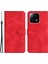 YX003 Xiaomi Için Telefon Kabuğu 13 5g Pu Deri Cüzdan Telefon Stand Kılıfı Baskılı Desen Manyetik Kapak-Kırmızı (Yurt Dışından) 1