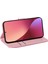 Xiaomi Redmi Için Note 12 Pro+ 5g Pu Deri Flip Kılıf Göz Kamaştırıcı Çiçek Desen Cüzdan Stand Telefon Kapağı-Pembe (Yurt Dışından) 2
