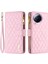 Xiaomi Civi Için 3 5g Fermuarı Cep Deri Deri Cüzdan Telefon Flip Vaka Stand Kapağı-Pembe (Yurt Dışından) 1