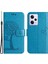 Xiaomi Redmi Için Pu Deri Telefon Kılıfı Not 12 Pro+ 5g Baskılı Baykuş Ağacı Deseni Koruyucu Telefon Stand Cüzdan Kapağı-Mavi (Yurt Dışından) 1