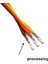 Adet Jr/futaba Stil Servo 1 Ila 2 Y Kablo Demeti Kablo Splitter Kablo Erkek Kadın Uzatma Kurşun Tel Rc Modelleri Için 7 cm (Yurt Dışından) 4