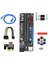 VER15X Plus Pcıe Yükseltici 15X Plus Express 1x - 16X Sata - 6pin Yükseltici Kart Sıcaklık Göstergesi Madencilik Madenci Için LED (Yurt Dışından) 2