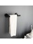 Havlu Çubuğu, Banyo Gümüşü Için 9 Inç Mat Siyah Tekli Havlu Askısı (Yurt Dışından) 2