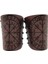 Çift Cosplay Sahne Retro Viking Vegvisir Deri Kol Zırhı Siyah (Yurt Dışından) 2