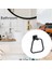 Banyo Için Gümüş Havlu Halkası, Mutfak Banyo Havlusu Tutucu Askıları (Yurt Dışından) 5