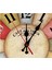 12 Inç Retro Ahşap Duvar Saati Çiftlik Evi Dekoru (Yurt Dışından) 3