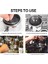 Breville 9 Serisi Espresso Makinesi Için 4 Adet Espresso Temizleme Diski (Yurt Dışından) 5