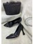Çiğdem Siyah Taş Detaylı Kadeh Ökçe Stiletto (Moda S1) - Siyah - 37 - ST01711-SİYAH-37 2