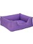 Nrtmsa Pet Comfort Alpha Köpek Yatağı Mor W Beyaz Biye M 80x65cm 2