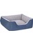 Echo Köpek Yatağı Mavi/gri Peluş M 80x65cm Nrmsa 2