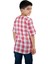 Kısa Kol Zımbalı Erkek Çocuk T-Shirt Kırmızı Krem Ekose 2