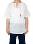 Kısa Kol Şile Bezi Zımbalı Erkek Çocuk Tshirt Krem 3