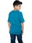 Kısa Kol Şile Bezi Zımbalı Erkek Çocuk T-Shirt Petrol 2