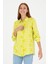 Kadın Citron Gömlek Desenli 50264437-VR168 2