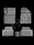 Ford Fiesta 2010 Tam Uyumlu Set 3D Paspas ve Bagaj Havuzu 3