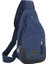 Erkek Göğüs Çantası Kanvas Çanta Crossbody Çanta Erkek Çantası Küçük Sırt Çantası (Yurt Dışından) 1
