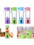 Mor Tarzı 6 Bıçak Bıçaklar 380ML USB Şarj Edilebilir Meyve Suyu Makinesi Blender Mikser Taşınabilir Meyve Sıkacağı Smoothie Maker Ev Limon Suyu Sıkacağı (Yurt Dışından) 3