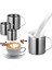 1 Adet Tarzı Paslanmaz Çelik Süt Köpürtme Sürahi Espresso Kahve Barista Craft Latte Süt Krema Fincan Mutfak Köpürtme Sürahi Sürahi Kupa Bardak (Yurt Dışından) 4