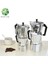150ML Tarzı Alüminyum Kahve Makinesi Dayanıklı Moka Espresso Makinesi Percolator Pot Pratik Moka Cezve ml (Yurt Dışından) 2