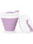 Açık Gri Tarzı 350ML Katlanır Silikon Bardak 350ML Gıda Sınıfı Fda Ücretsiz Taşınabilir Katlanabilir Süt Su Bardakları Açık Havada Seyahat Bpa Ücretsiz Katlanabilir Kahve Kupası (Yurt Dışından) 2